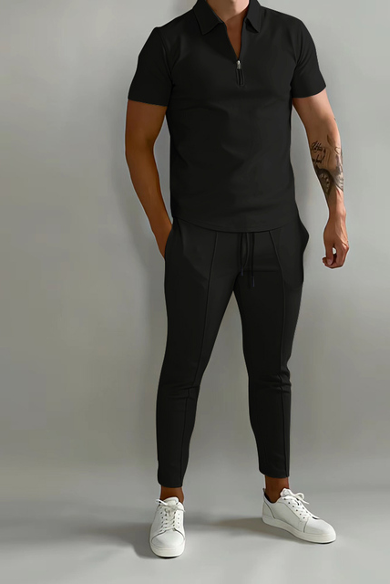 Men's Lightweight Two Piece Tracksuit Set - Image 2