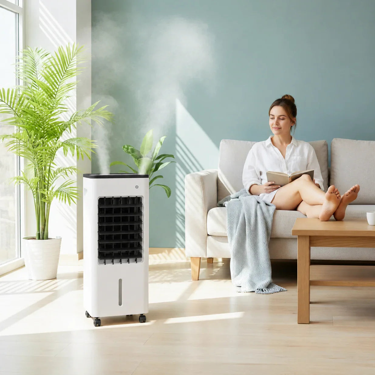 Portable Air Cooler Fan Humidifier 3-in-1 - Image 3