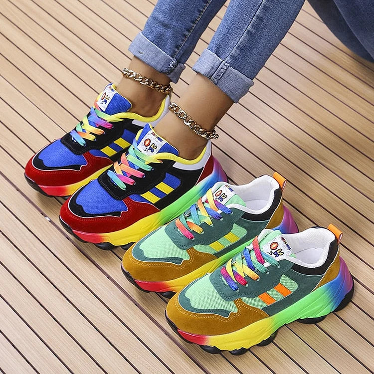 Isolina - Orthopädische Regenbogenschuhe - Image 2