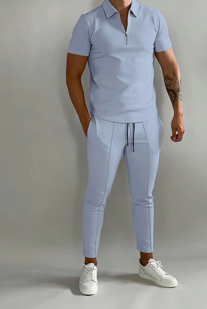 Men's Lightweight Two Piece Tracksuit Set - Image 5