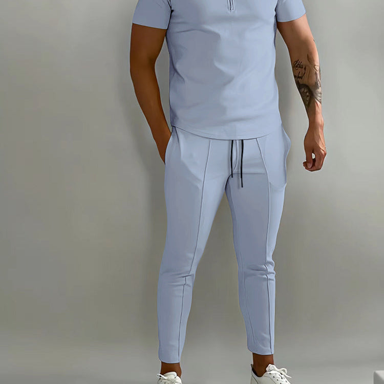 Men's Lightweight Two Piece Tracksuit Set - Image 5