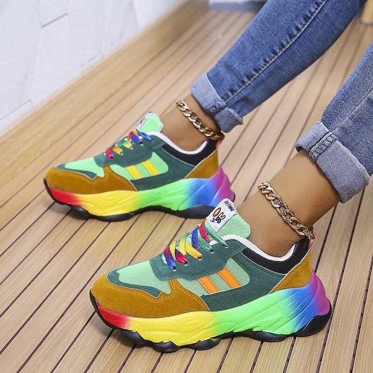 Isolina - Orthopädische Regenbogenschuhe - Image 3
