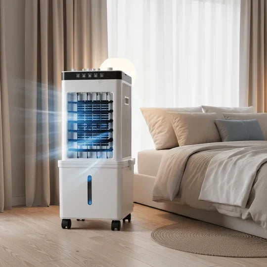 Portable Evaporative Air Cooler Fan 3-in-1 Humidifier - Image 2