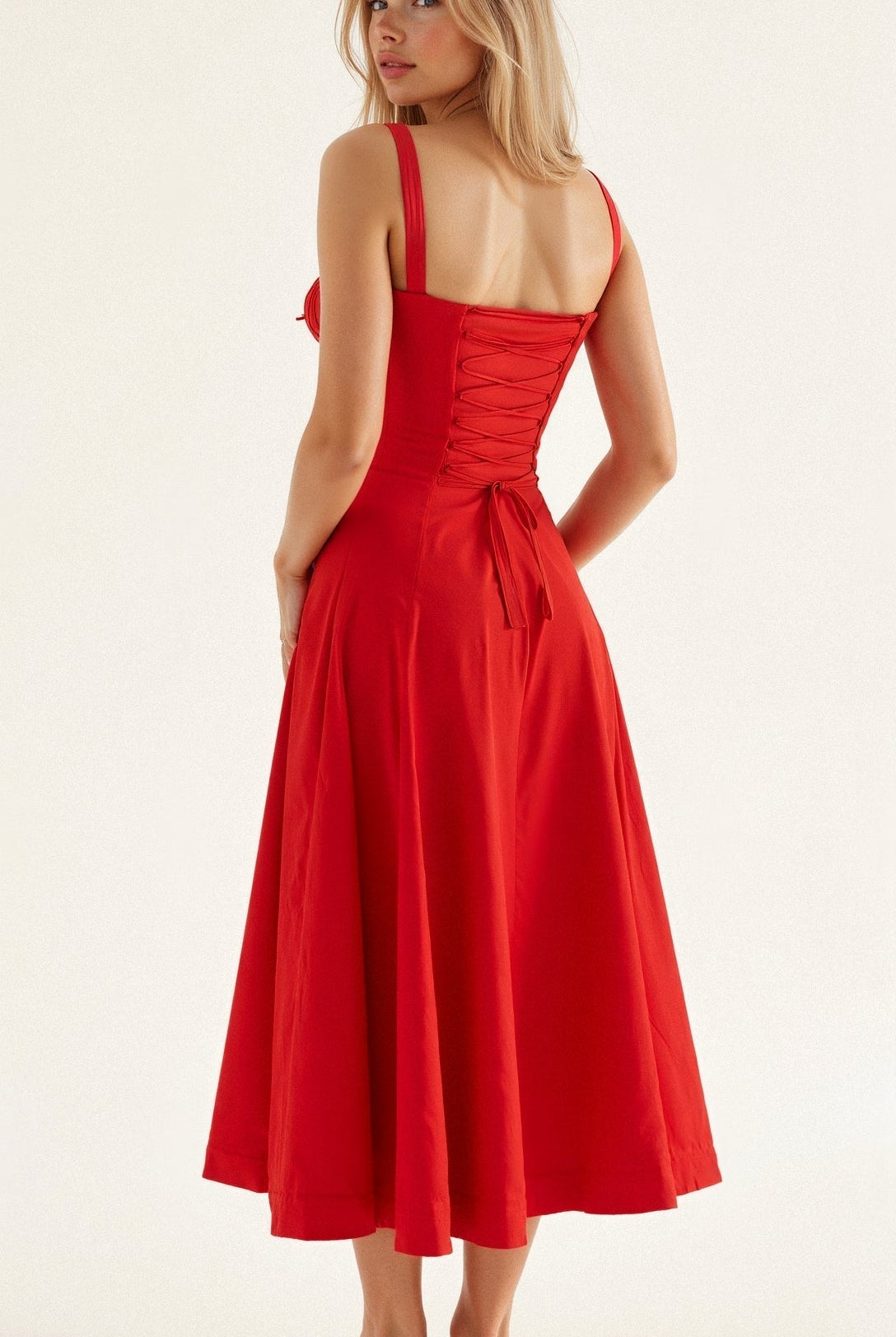Cerene | Women’s Floral Midi Dress - Image 12