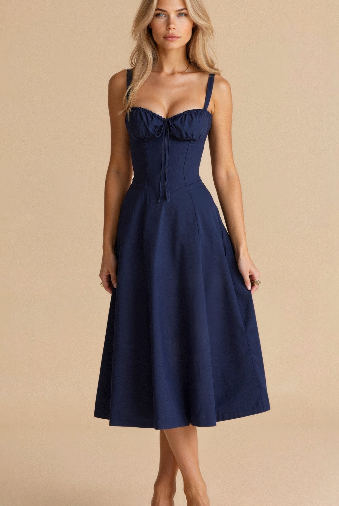 Cerene | Women’s Floral Midi Dress - Image 15