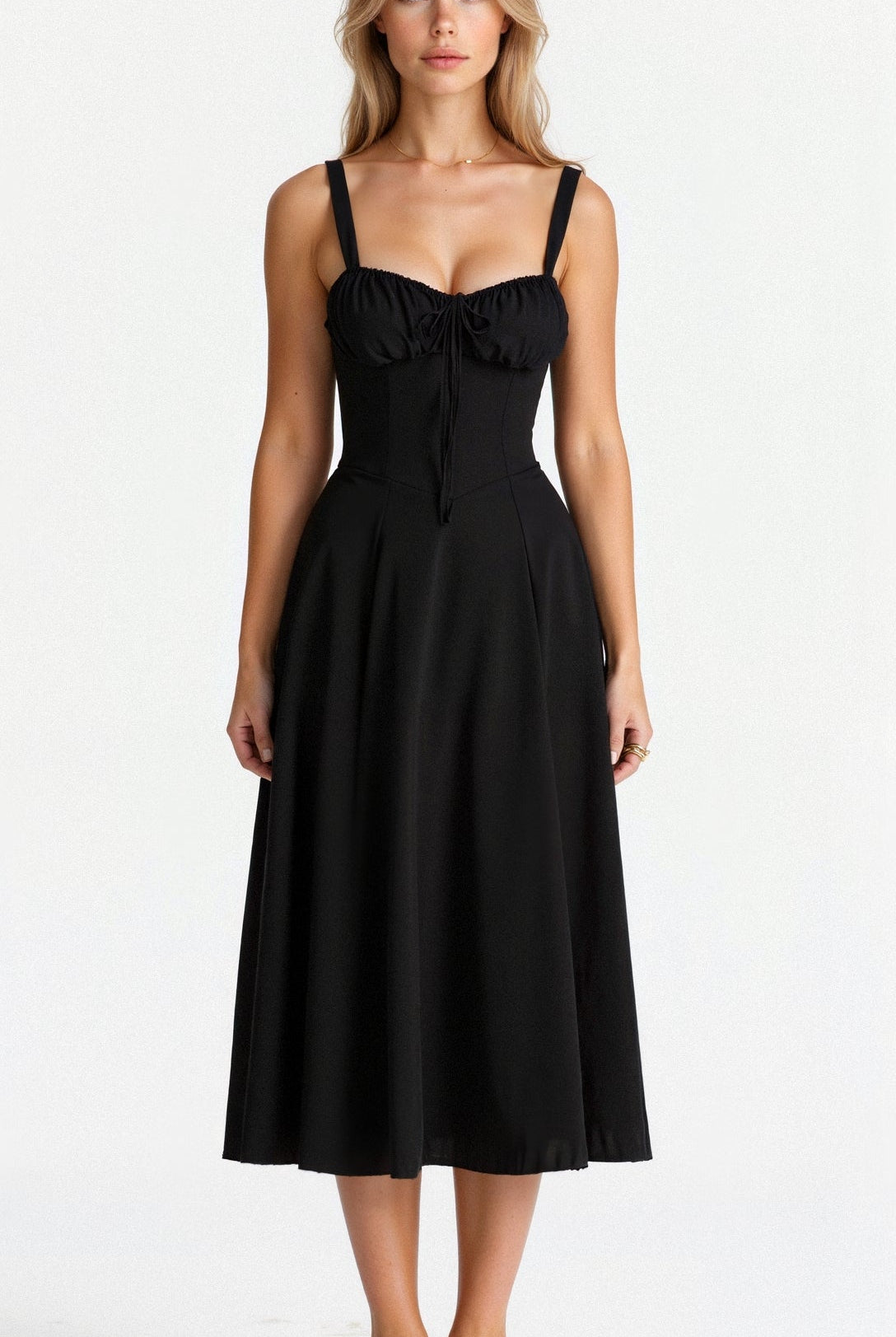 Cerene | Women’s Floral Midi Dress - Image 3
