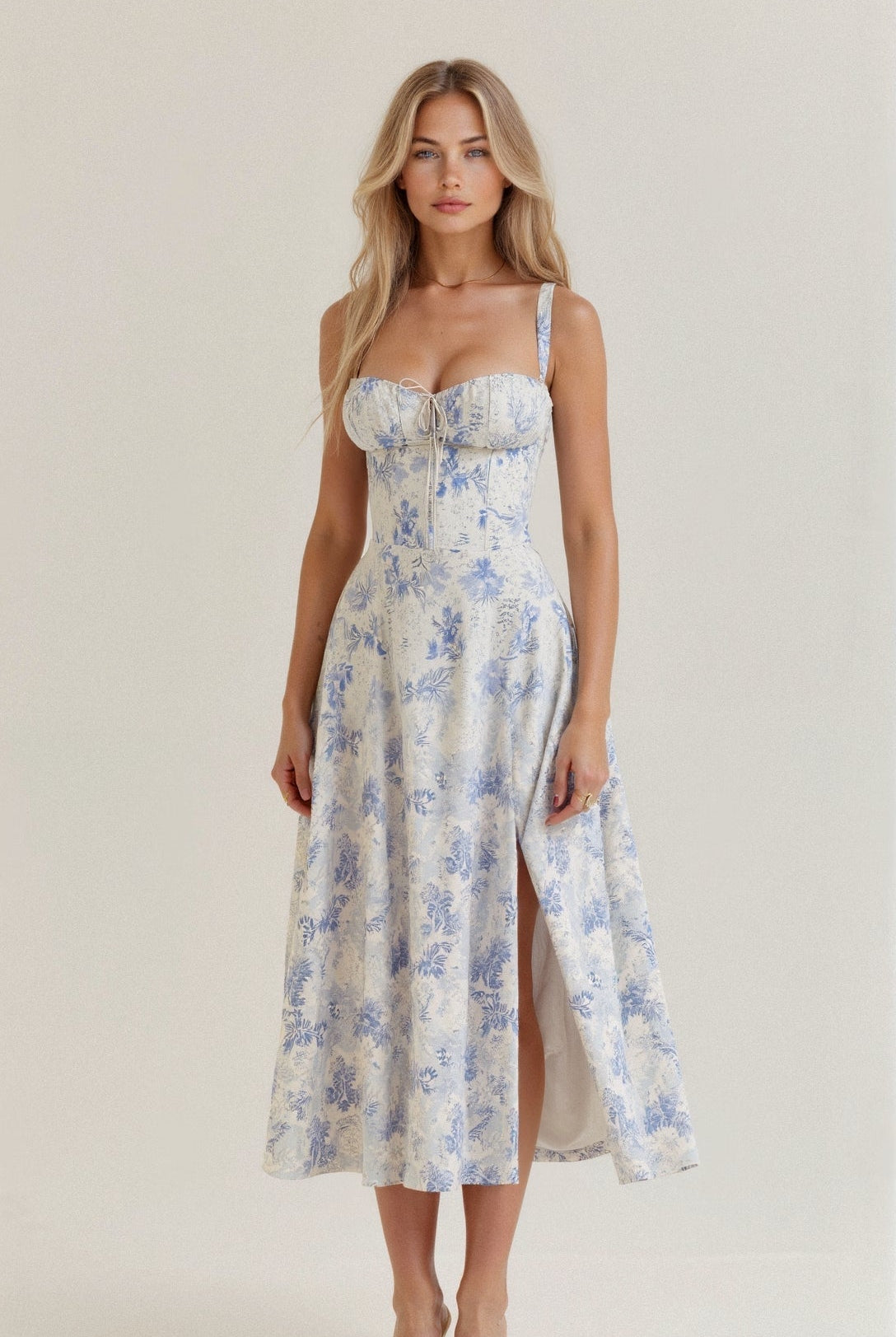 Cerene | Women’s Floral Midi Dress - Image 7