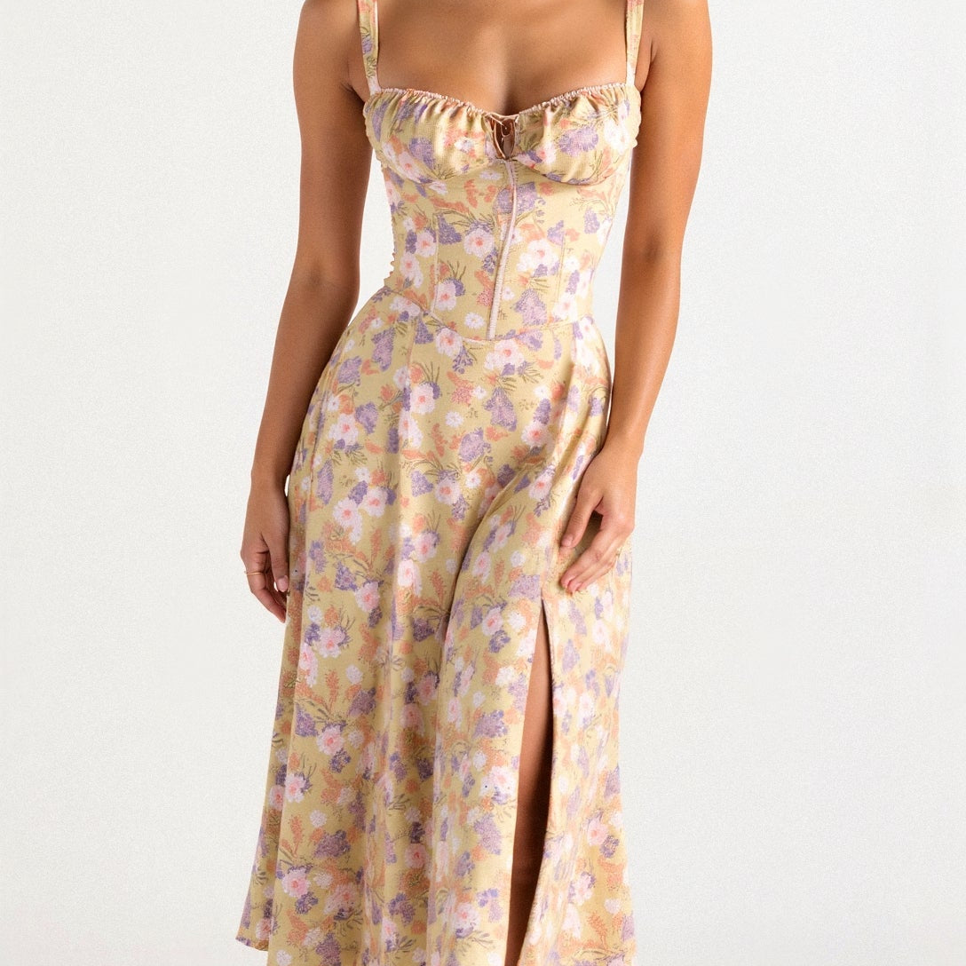 Cerene | Women’s Floral Midi Dress