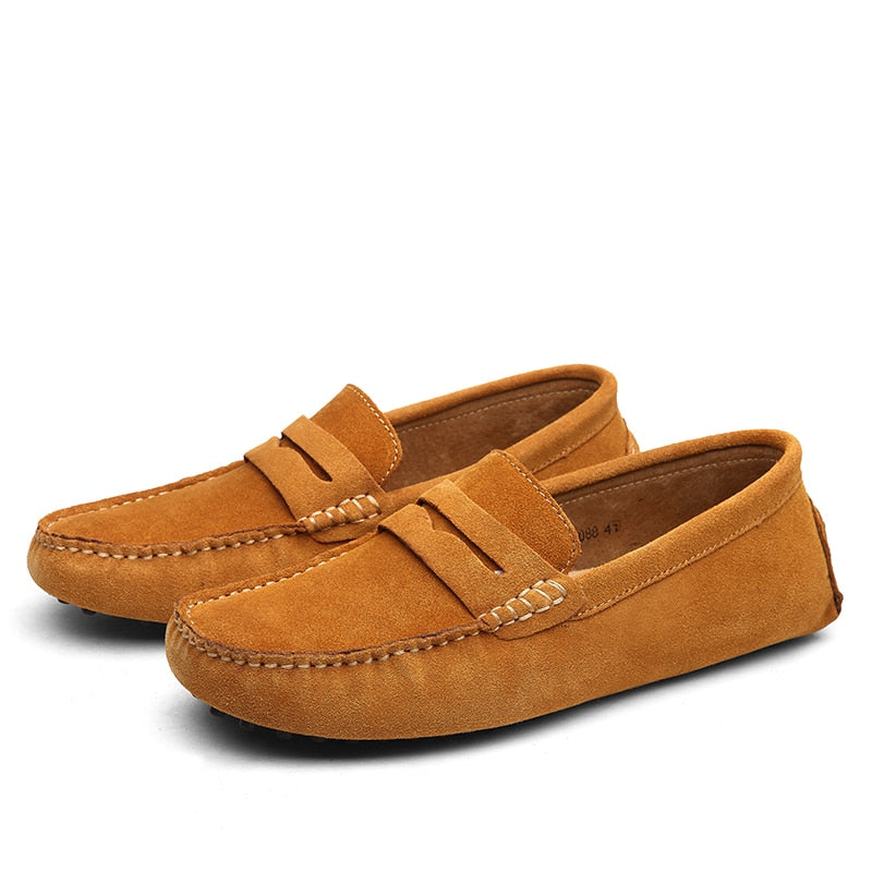 Men's Italian Suede Casual Loafers - Image 8