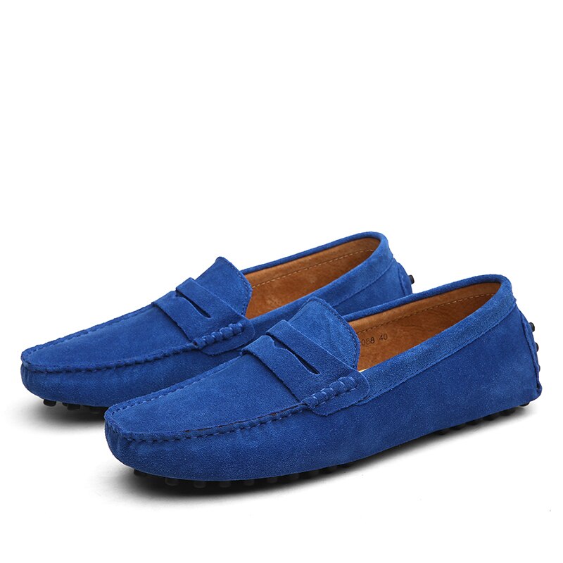 Men's Italian Suede Casual Loafers - Image 12