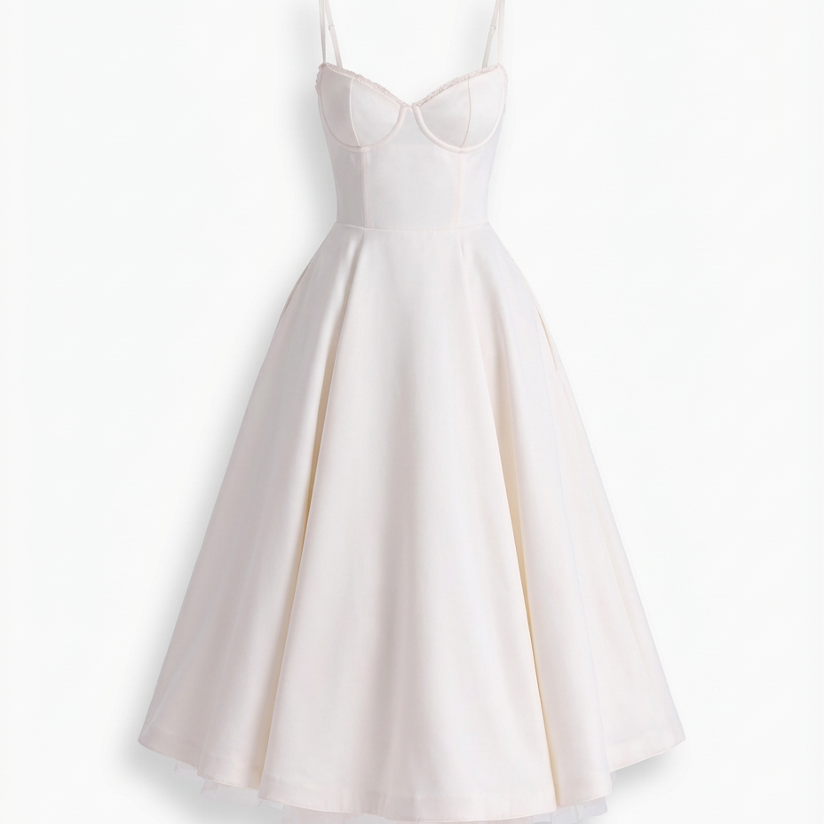 Women Sleeveless Fit and Flare Midi Dress - Image 10