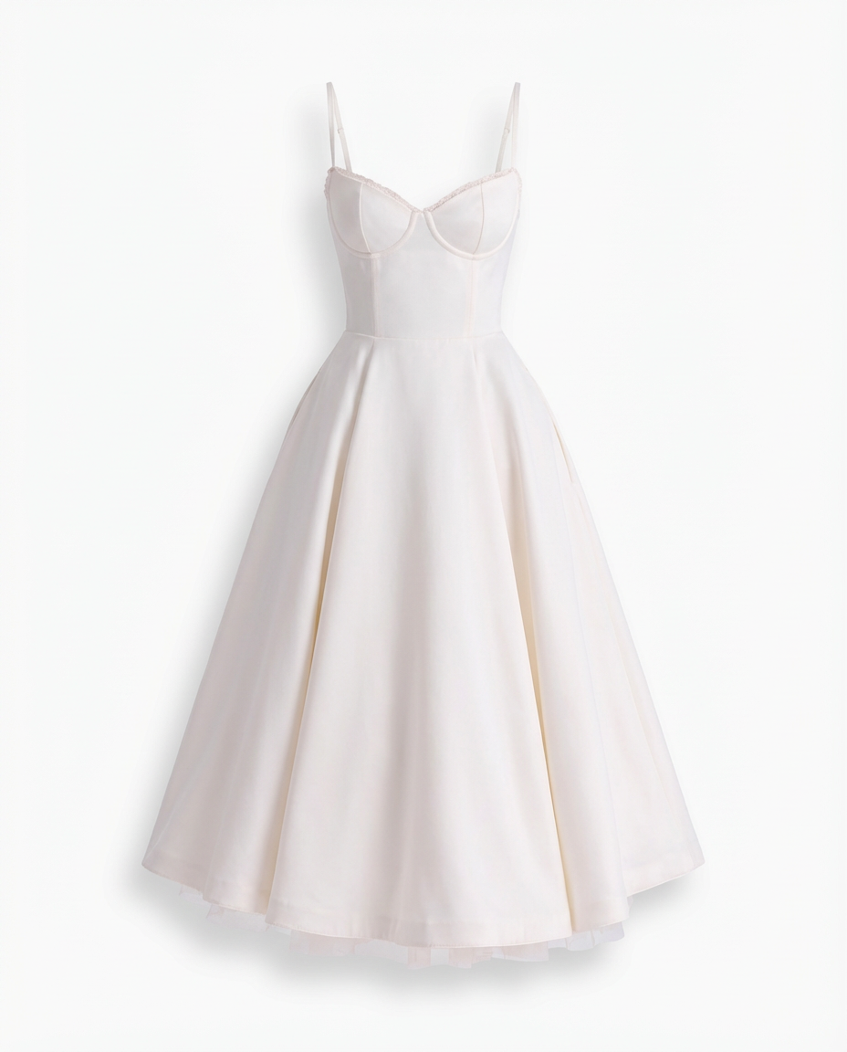 Women Sleeveless Fit and Flare Midi Dress - Image 10
