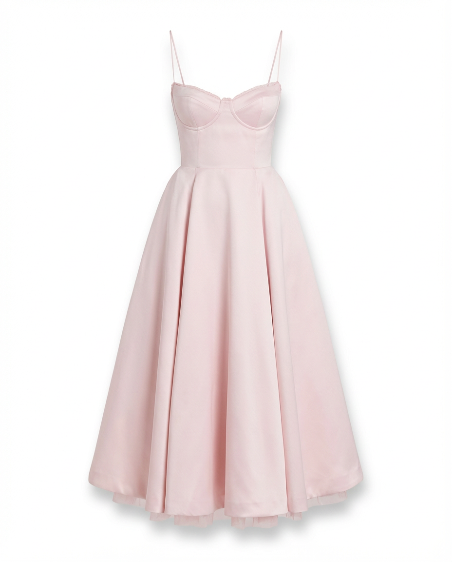 Women Sleeveless Fit and Flare Midi Dress - Image 11