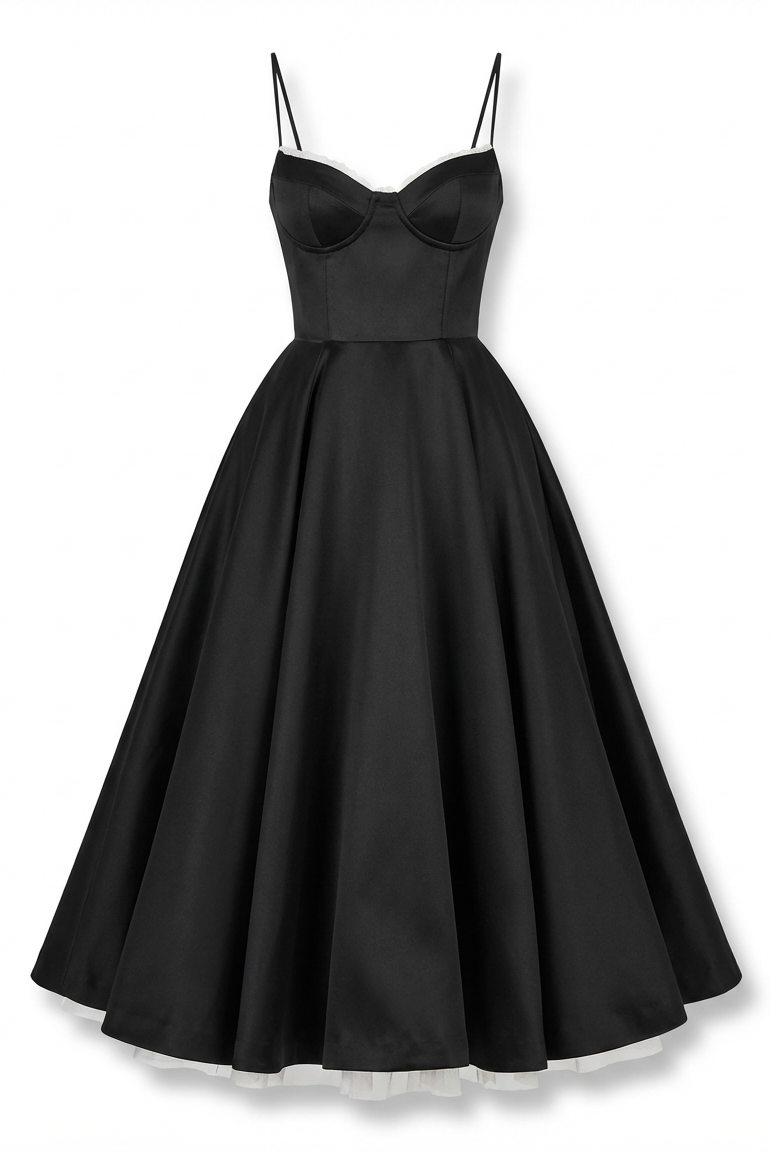 Women Sleeveless Fit and Flare Midi Dress