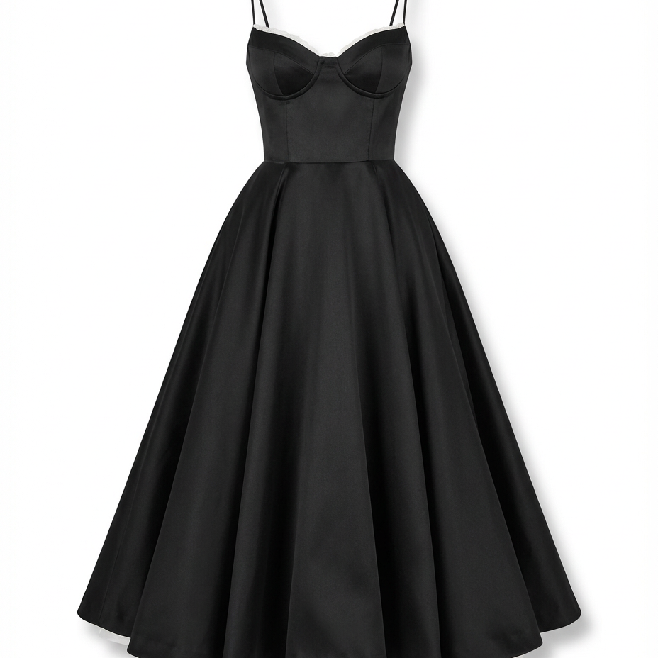 Women Sleeveless Fit and Flare Midi Dress