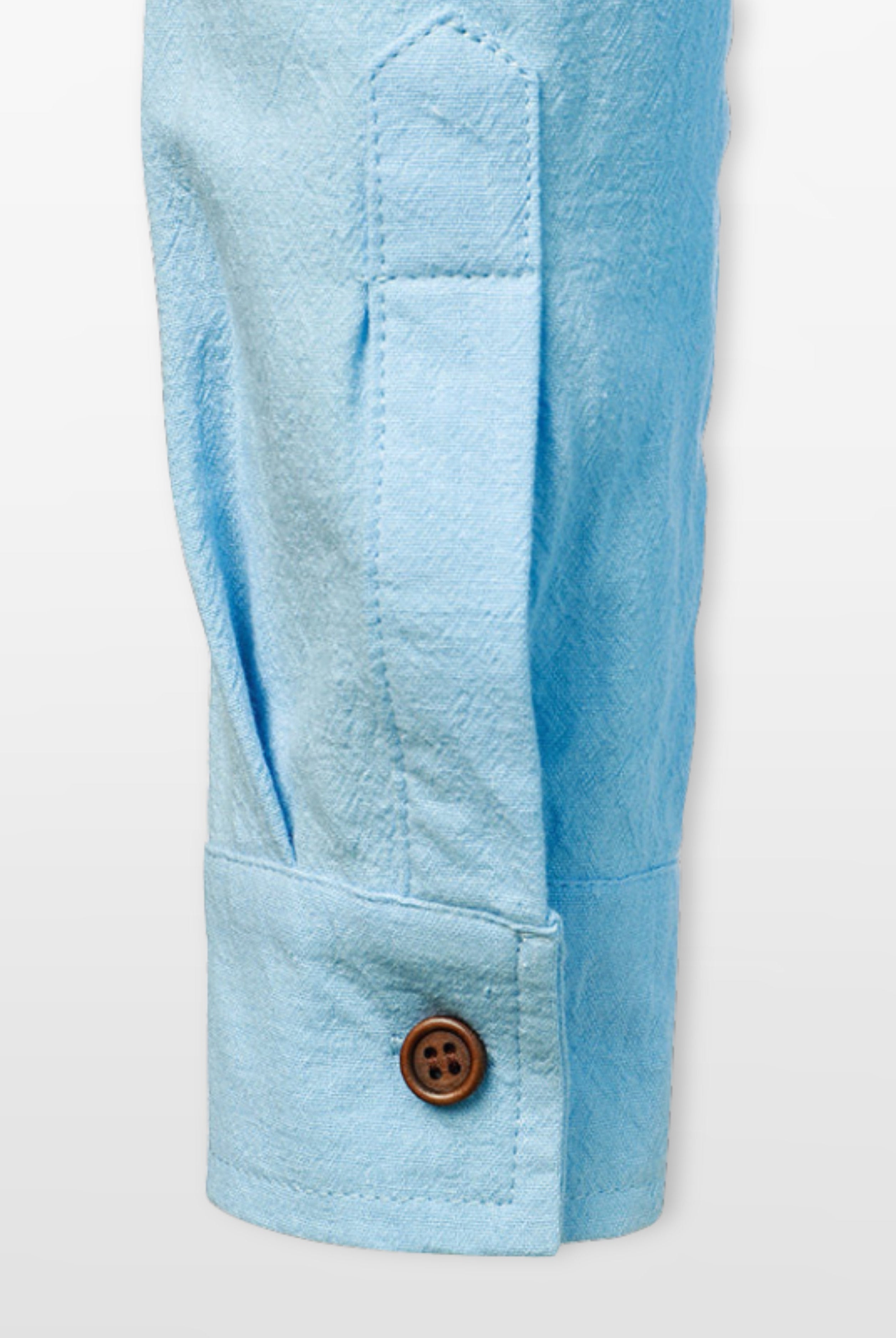 Men's Linen Button-Down Casual Shirt Relaxed Fit - Image 10