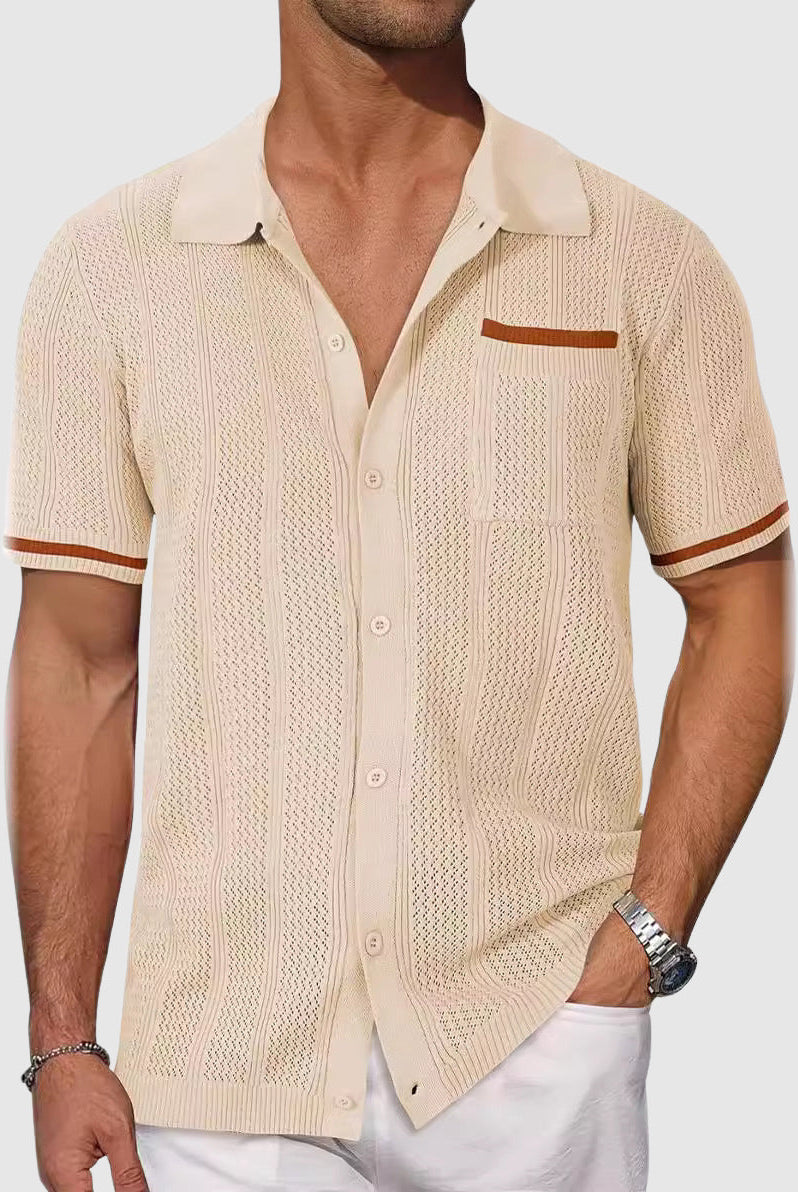 Men's Linen Blend No-Iron Summer Shirt - Image 3