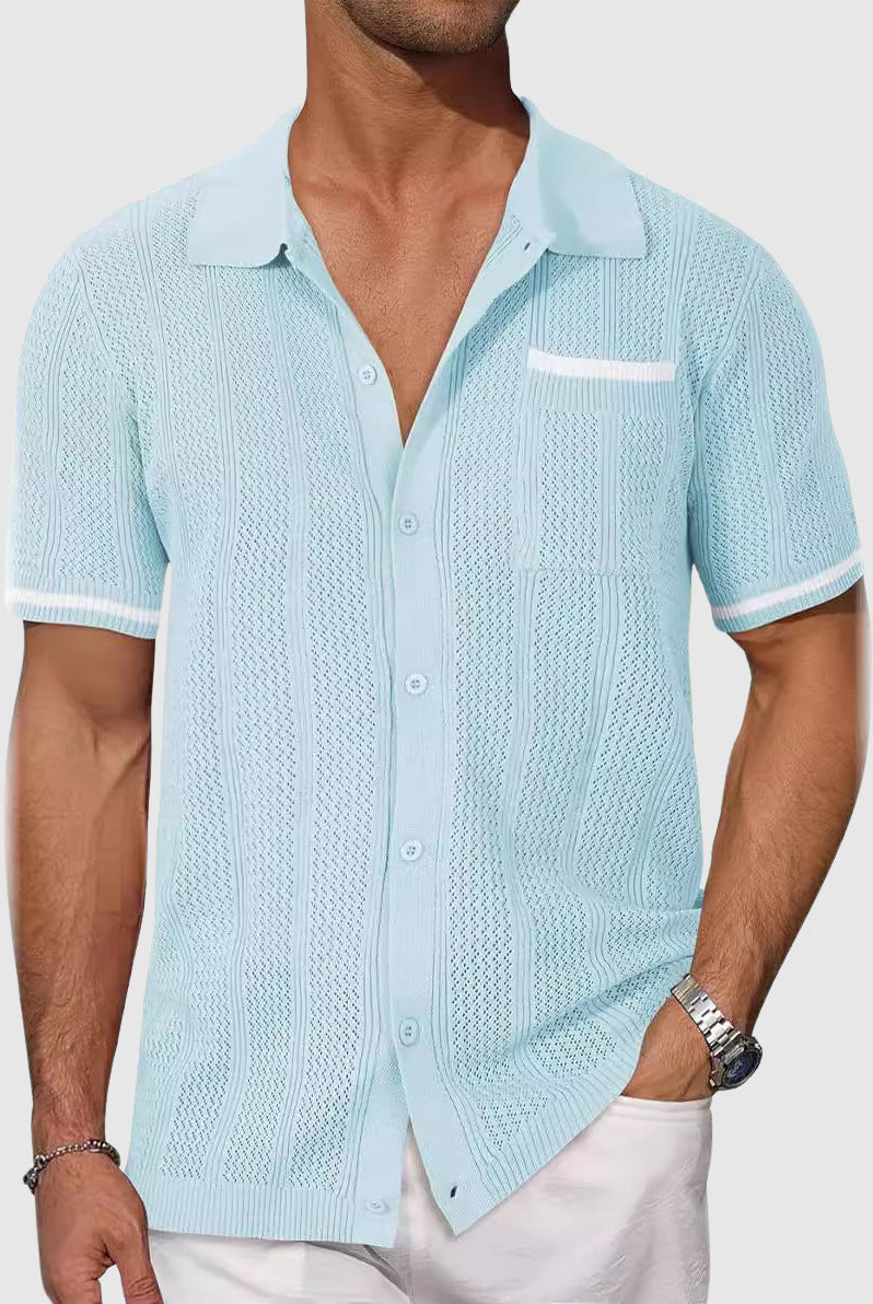 Men's Linen Blend No-Iron Summer Shirt - Image 4