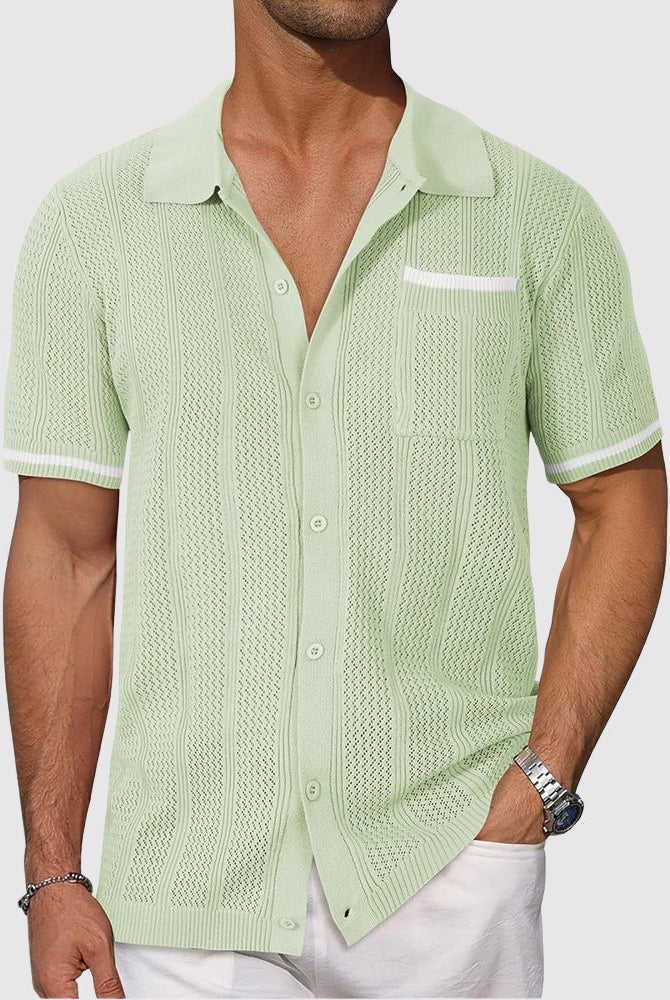 Men's Linen Blend No-Iron Summer Shirt - Image 5