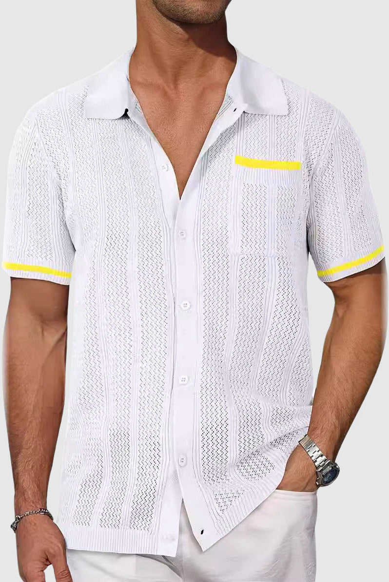 Men's Linen Blend No-Iron Summer Shirt - Image 2