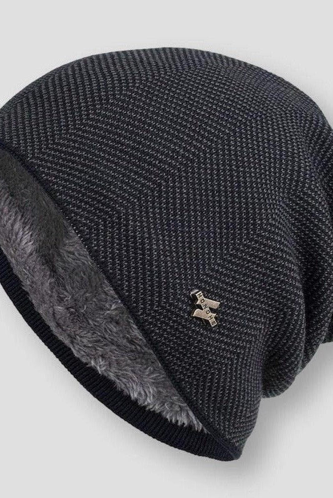 Men's soft-lined casual beanie
