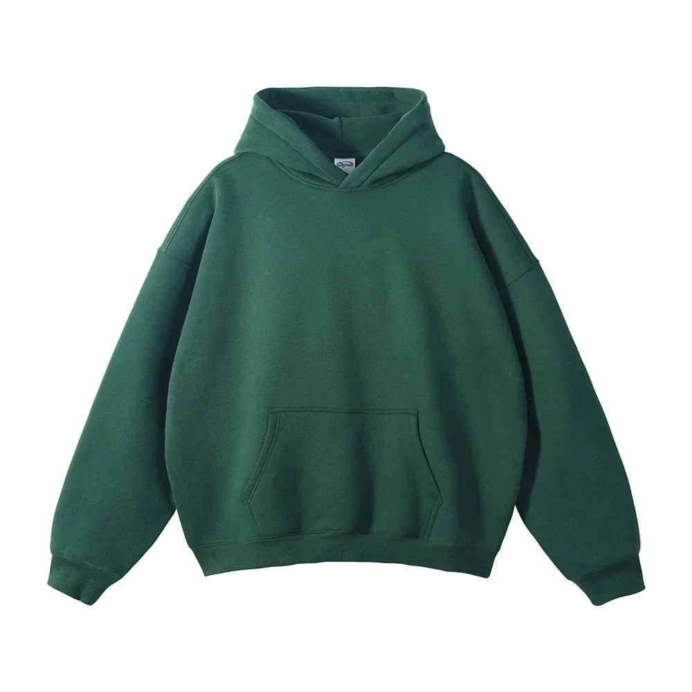 Men Relaxed Fit Pullover Hoodie - Image 9