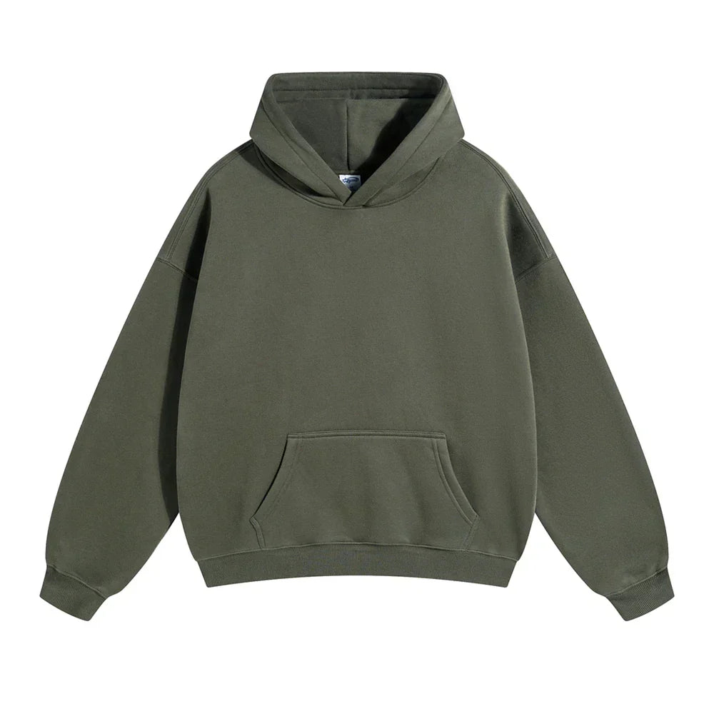 Men Relaxed Fit Pullover Hoodie - Image 20