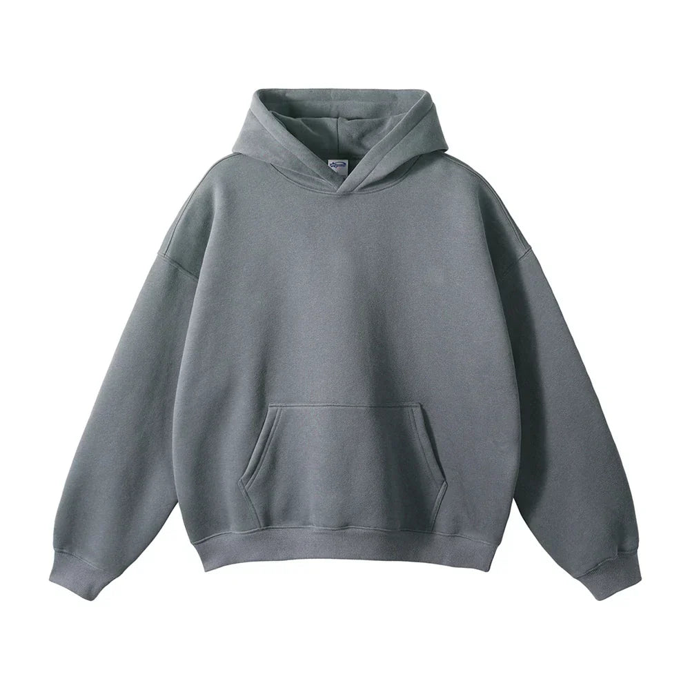 Men Relaxed Fit Pullover Hoodie - Image 25