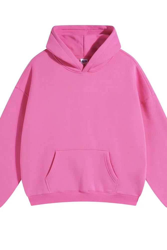 Men Relaxed Fit Pullover Hoodie - Image 4