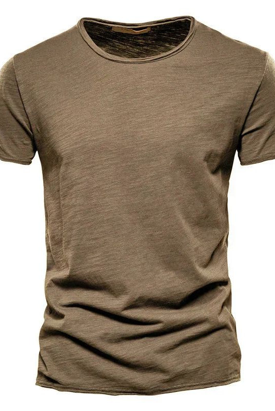 Men's Breathable Cotton Lightweight T-Shirt - Image 5