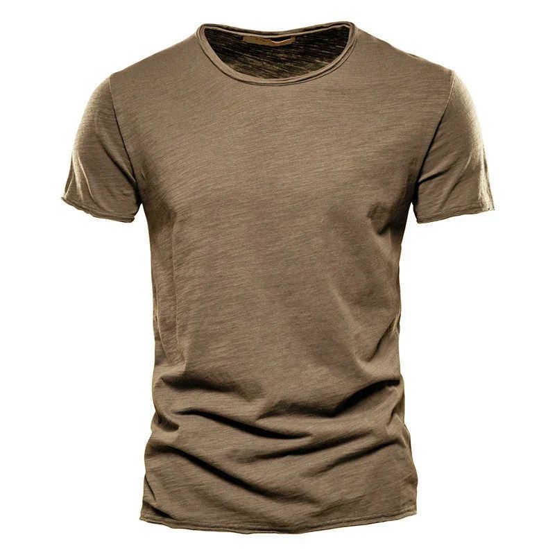 Men's Breathable Cotton Lightweight T-Shirt - Image 5
