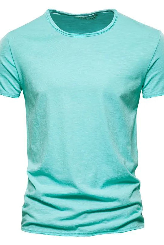 Men's Breathable Cotton Lightweight T-Shirt - Image 10