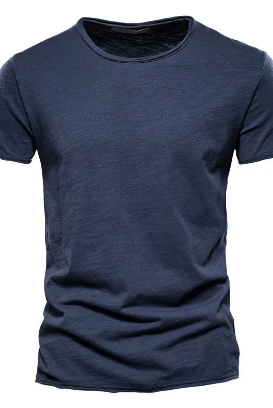 Men's Breathable Cotton Lightweight T-Shirt - Image 6