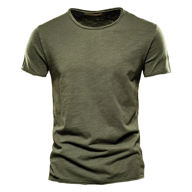Men's Breathable Cotton Lightweight T-Shirt - Image 7