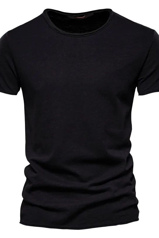 Men's Breathable Cotton Lightweight T-Shirt - Image 2