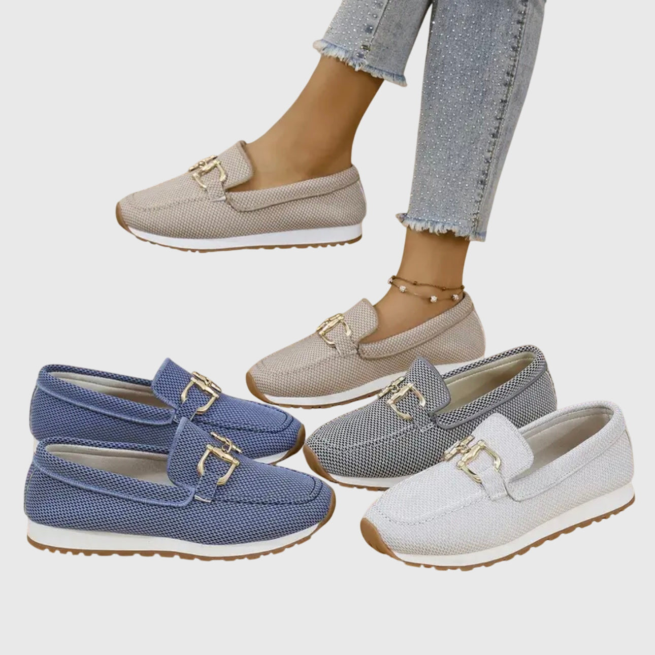 Women's Orthopedic Loafers Arch Support Slip-On Cushioned - Image 10