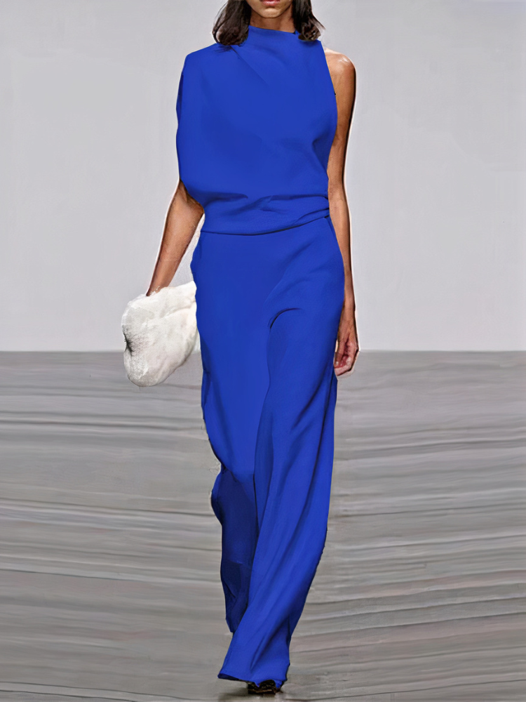 Women Wide Leg Jumpsuit Wedding Guest Formal Elegant - Image 4