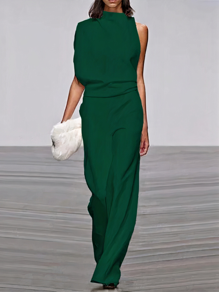 Women Wide Leg Jumpsuit Wedding Guest Formal Elegant - Image 11