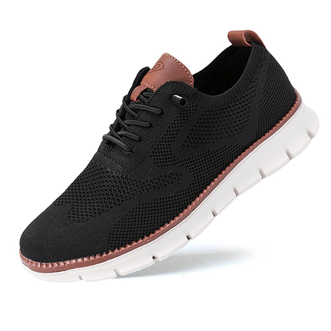 Men's Breathable Knit Slip-On Sneakers - Image 3