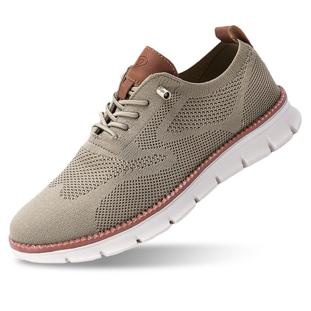 Men's Breathable Knit Slip-On Sneakers - Image 2