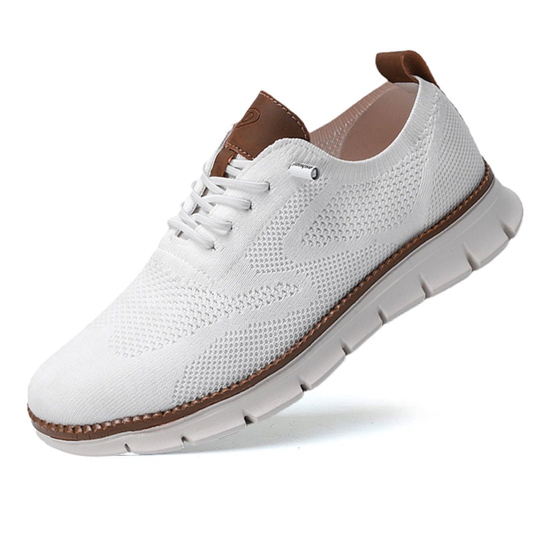 Men's Breathable Knit Slip-On Sneakers - Image 6