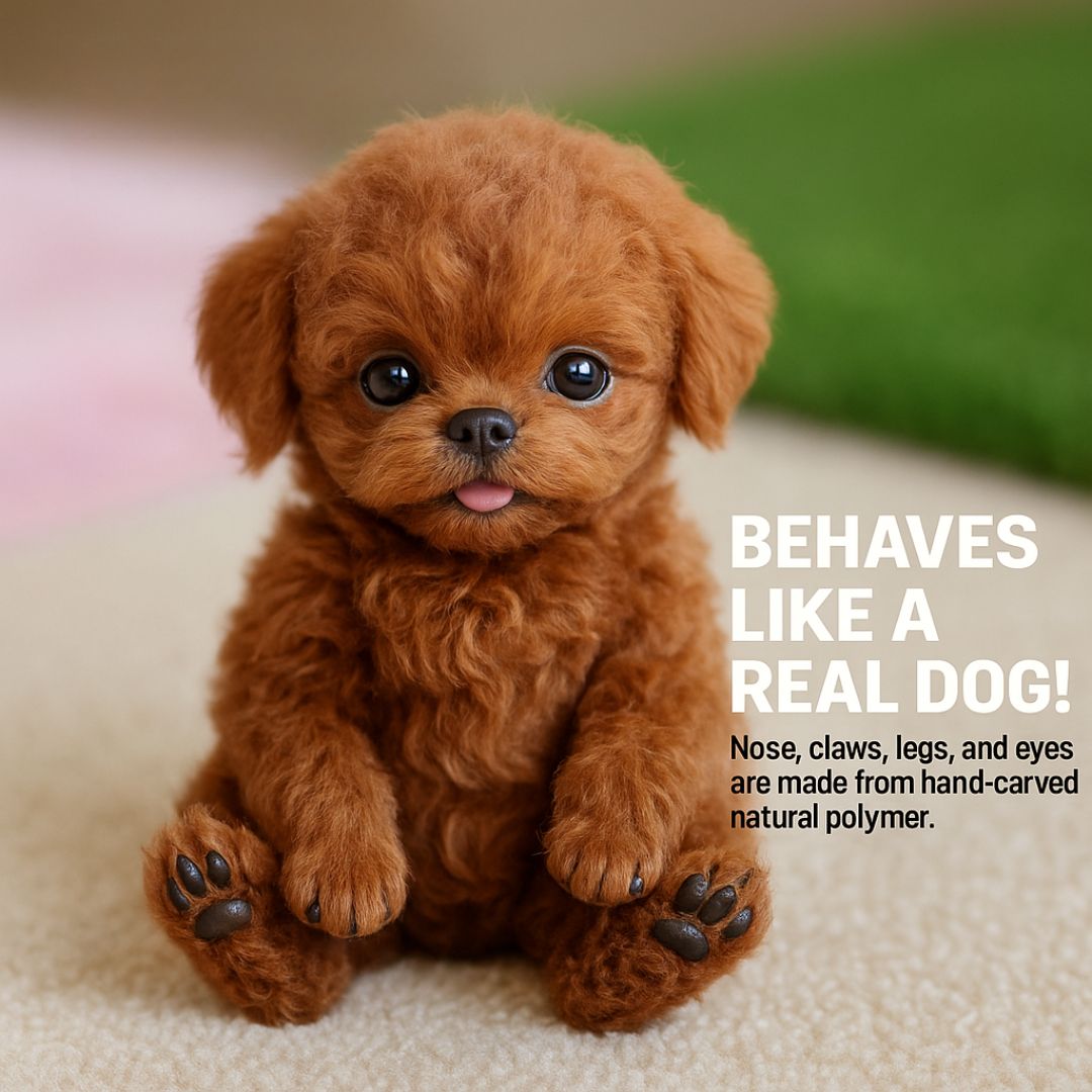 Interactive Plush Puppy Toy Realistic Movement - Image 6