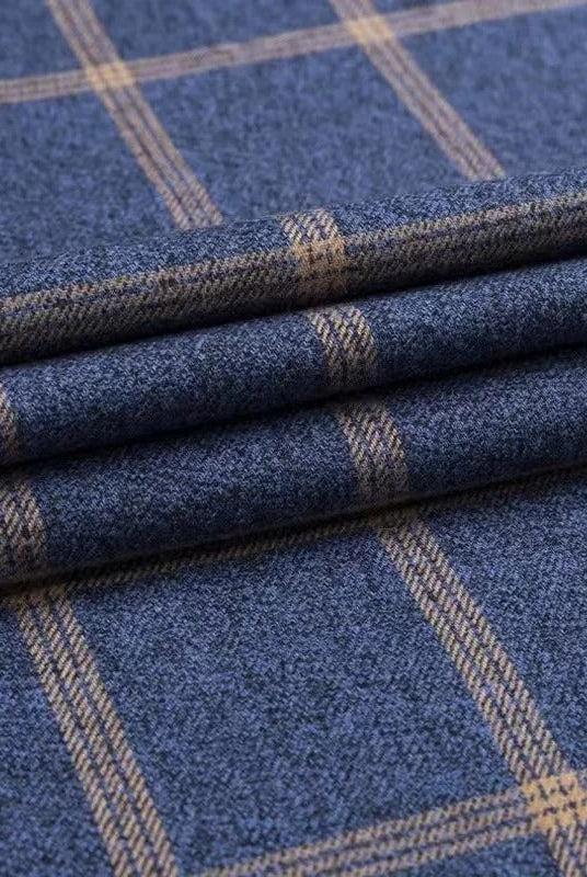 Men's Plaid 100% Cotton Button-Down Shirt - Image 7