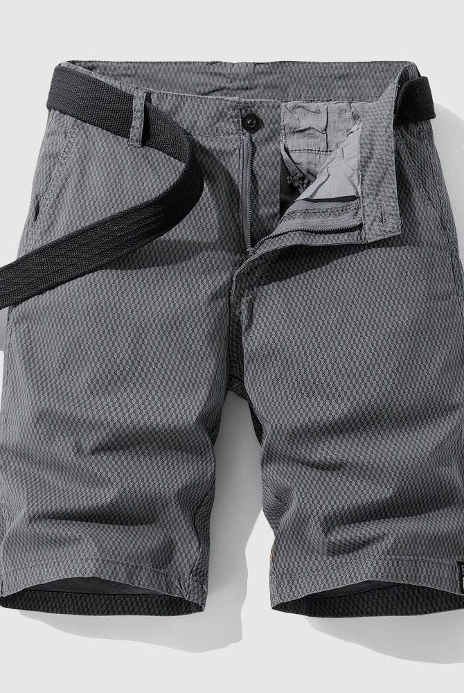 Men's Breathable Casual Shorts Zipper Pockets - Image 3