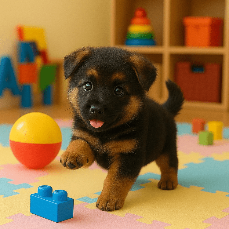 Interactive German Shepherd Electronic Walking Barking Puppy Toy - Image 5