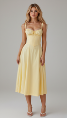 Cerene | Women’s Floral Midi Dress - Image 13