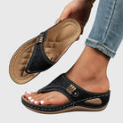 Women Slip On Orthopedic Sandals Arch Support - Image 3