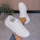 Abigail | Einfarbige Freizeit-Sportschuhe für Damen mit dicken Sohlen - Image 7