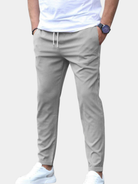 Men's Elastic Waist Stretch Casual Pants