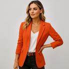 Women's Fitted Tailored Blazer Slim Structured - Image 3